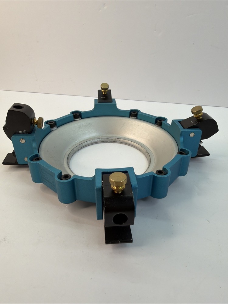 Chimera Quick Release Speed 🔄 Ring Silver & Blue Studio Lighting Adapter