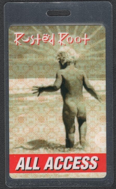 Rusted Root Backstage Pass - 1996 Laminated Pass
