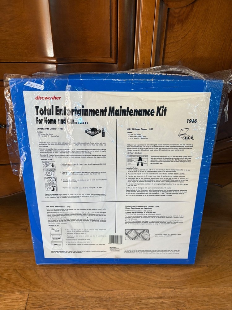 Discwasher, Total Maintenance Kit .New
