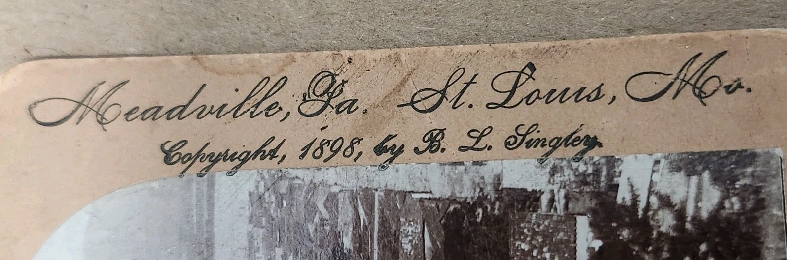 Vtg 1898 Keystone Stereoview Santiago Cuba Harbor Spanish Block House #9415