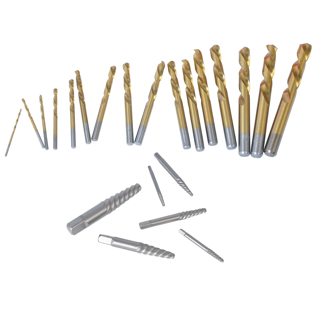 Master Extractor Tool Set, 49pcs Screw/ Bolt /Nut Extraction Set & Drill Bit Set