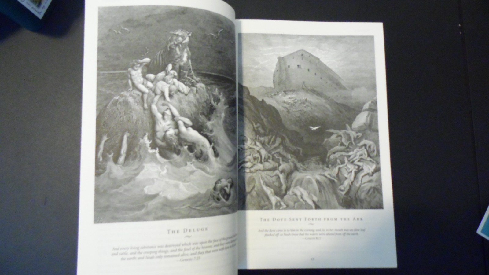 The Holy Bible King James Version Gustave Dore Illustrated Leather Bound NEW