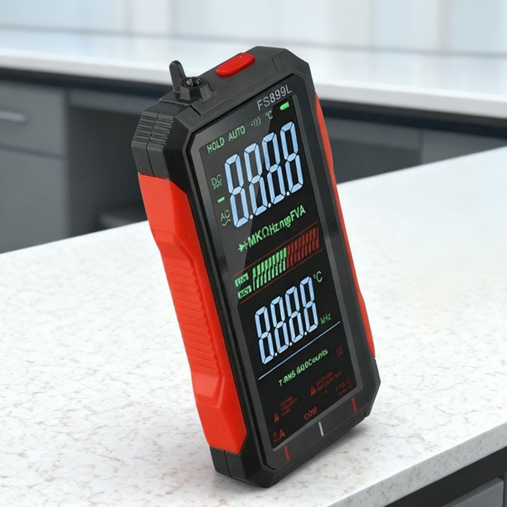 USB C Rechargeable Digital Multimeter for Electrical Testing with Large Display