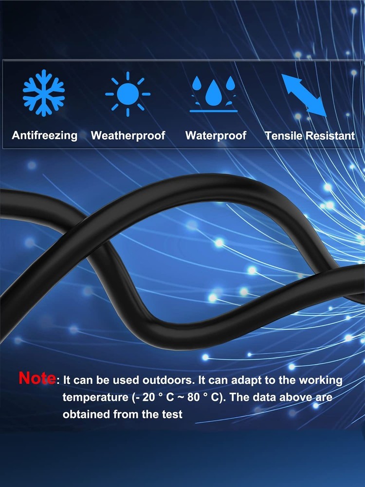 Ultra Fast Cat8 Ethernet Cable 75ft - 2000Mhz Shielded Wire
