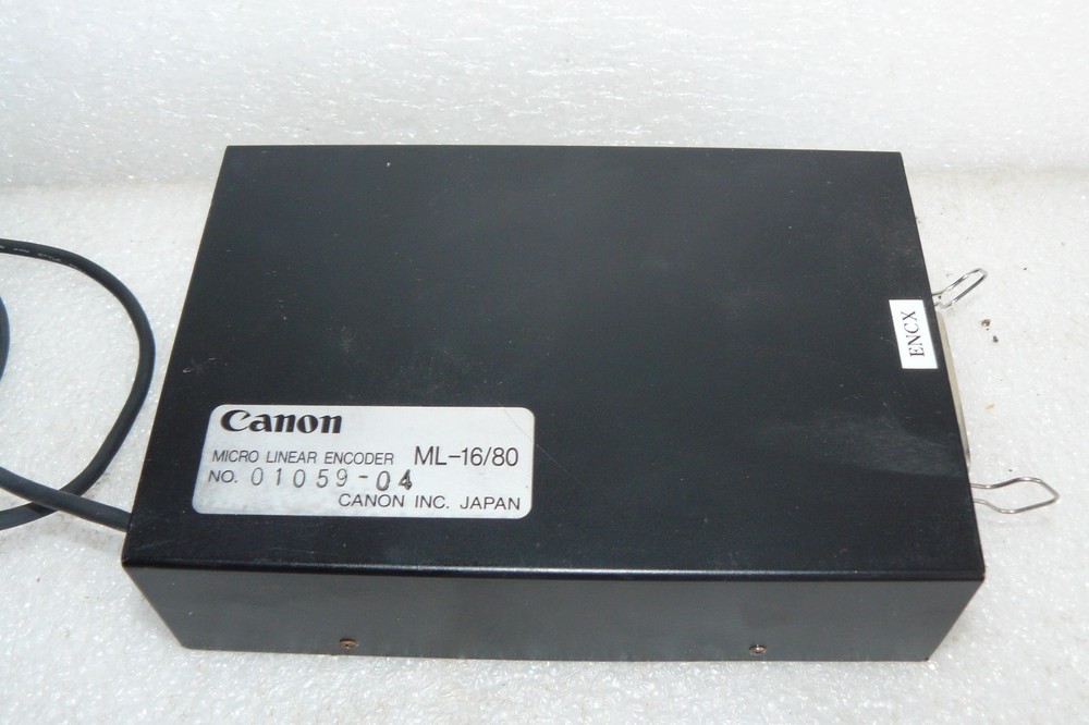 CANON ML 16/80 MICRO LINEAR ENCODER ENCX/ENCY
