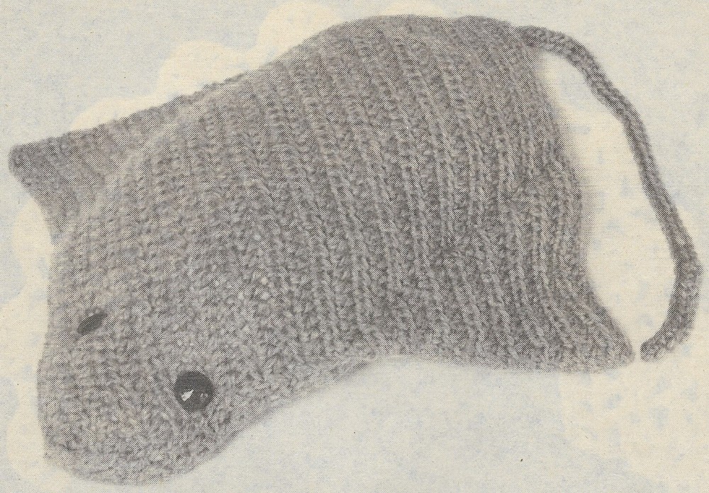 vintage, Stingray Toy crochet pattern instructions