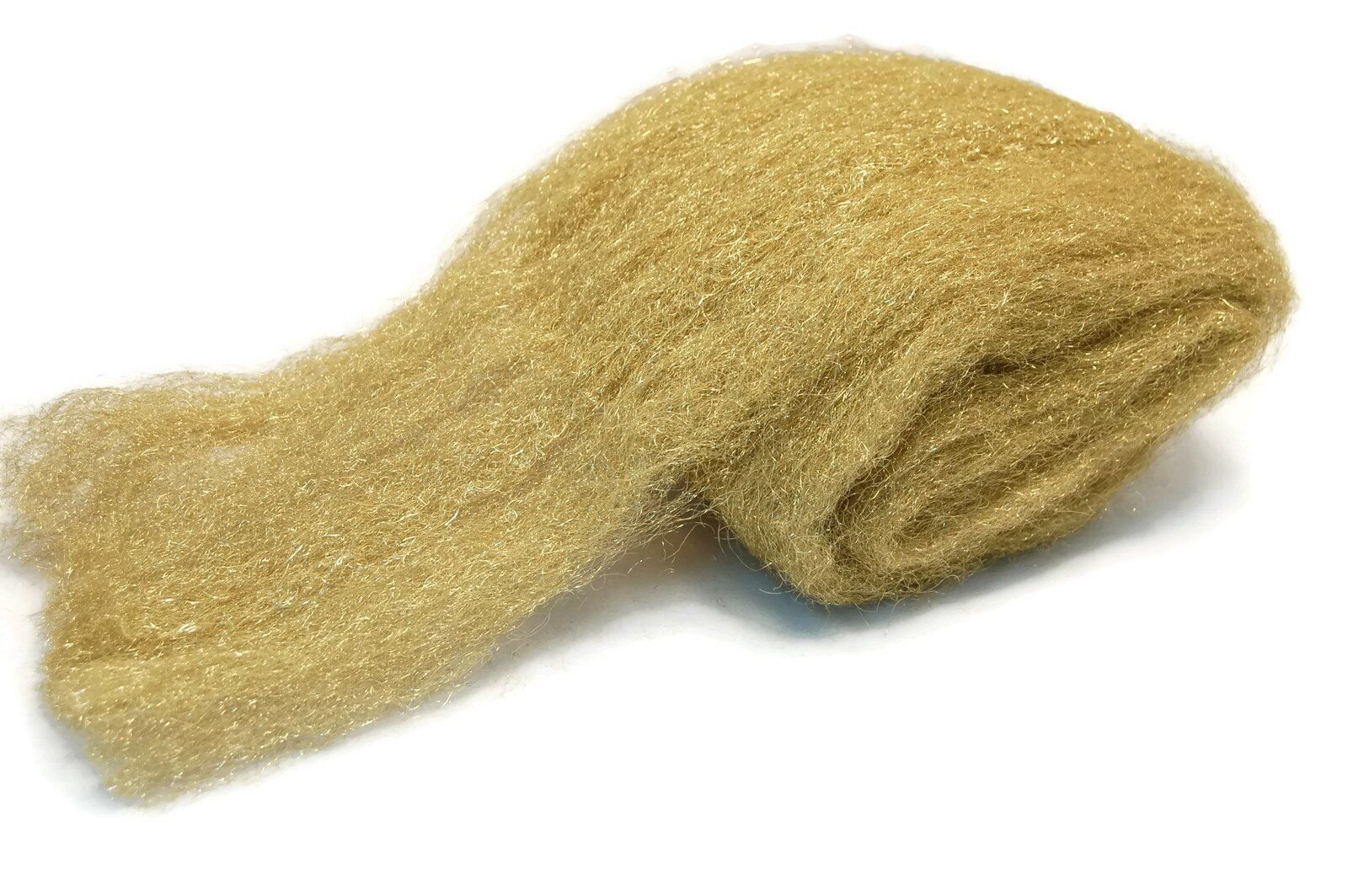Brass Wool (3.5 Oz Skein/Pad) - by Rogue River Tools. CHOOSE GRADE! -Made in USA