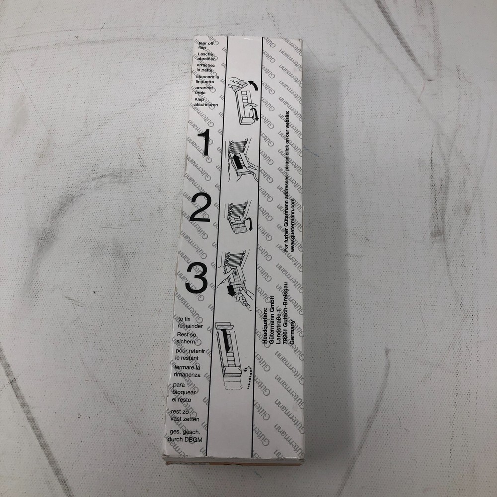 Gutermann All Purpose Thread- White (5 Pack)