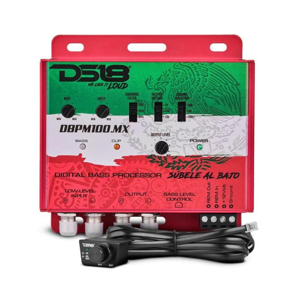 2 Ch Digital Bass Processor & Bass Restoration Processor Mexico Design DS18