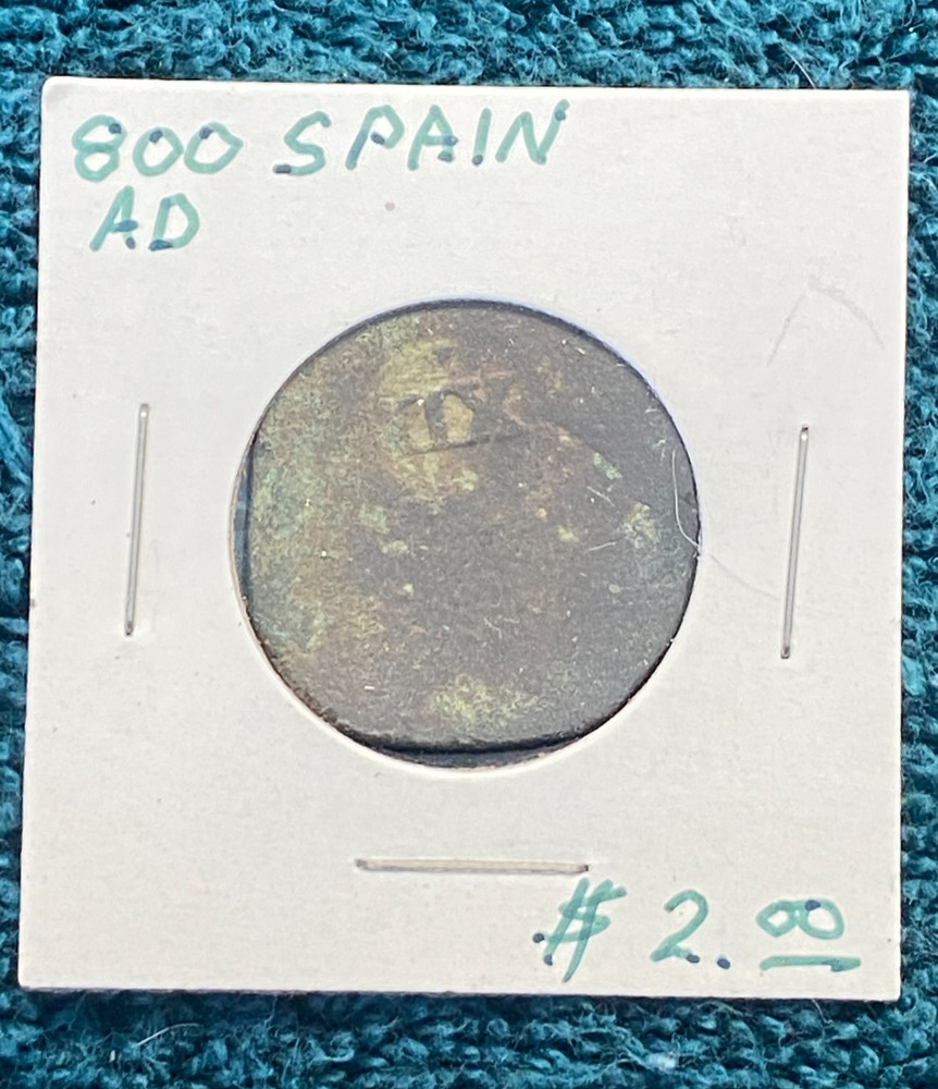 STORAGE UNIT FIND Coin 800 AD Spain