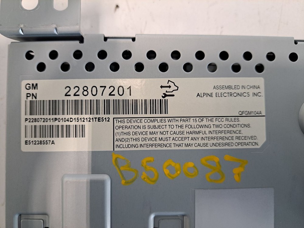 2010-2017 GMC Terrain Dash Mounted Lower 7" Display Screen