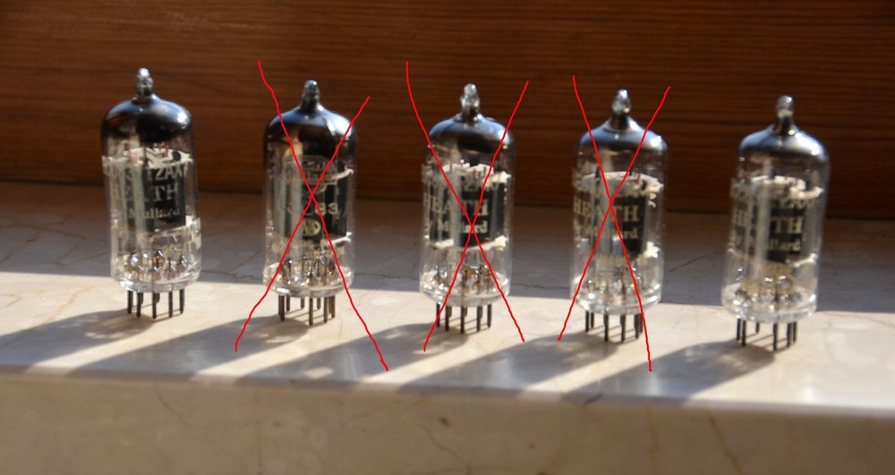 Mullard 12AX7 - ECC83 Blackburn made