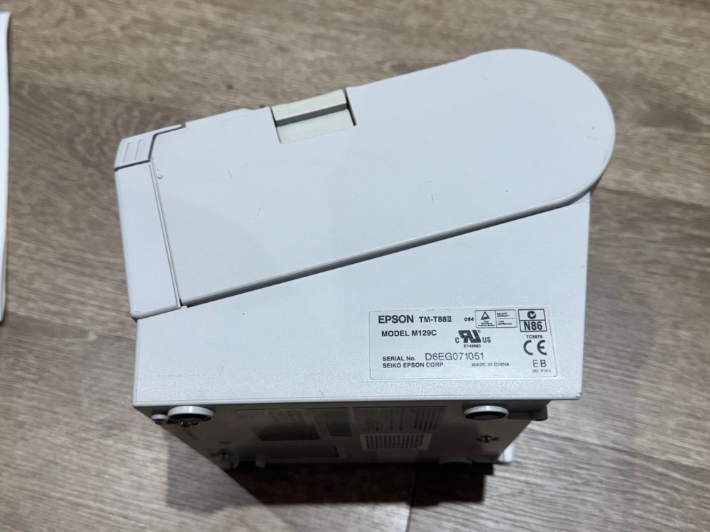 EPSON TM-T88IIIP (M129C) USB Thermal Receipt Printer / TESTED WORKING