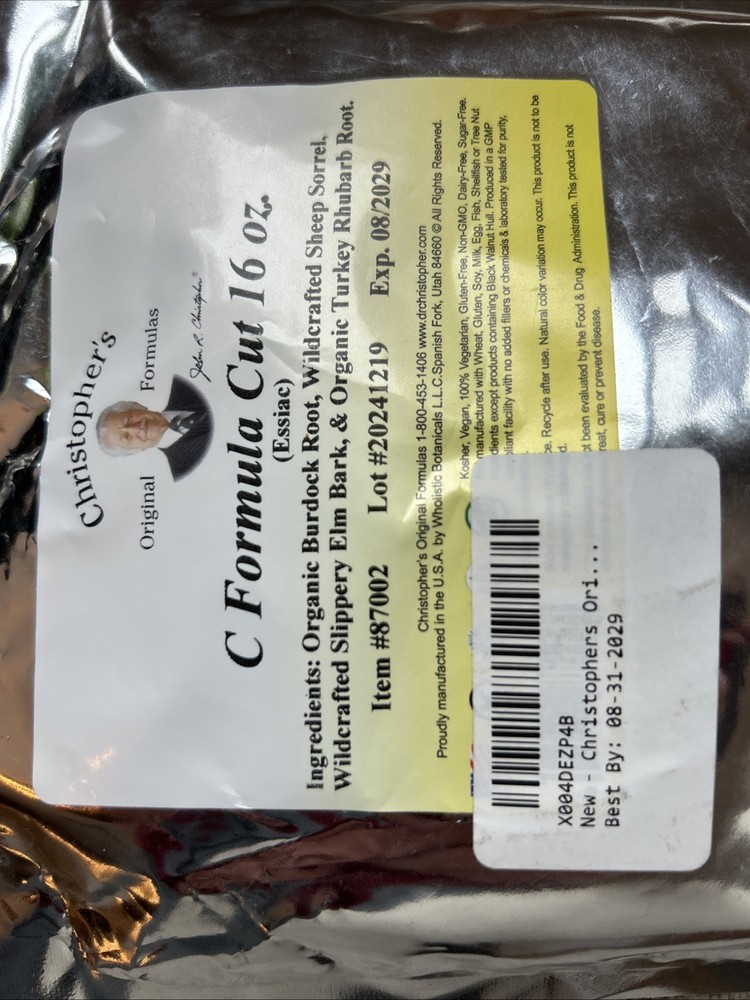 Christopher's Original Formulas C Cut with Comfrey, 16 oz - Herbal Support...