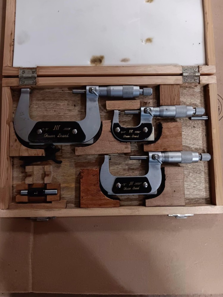 precision micrometer set. Very good condition
