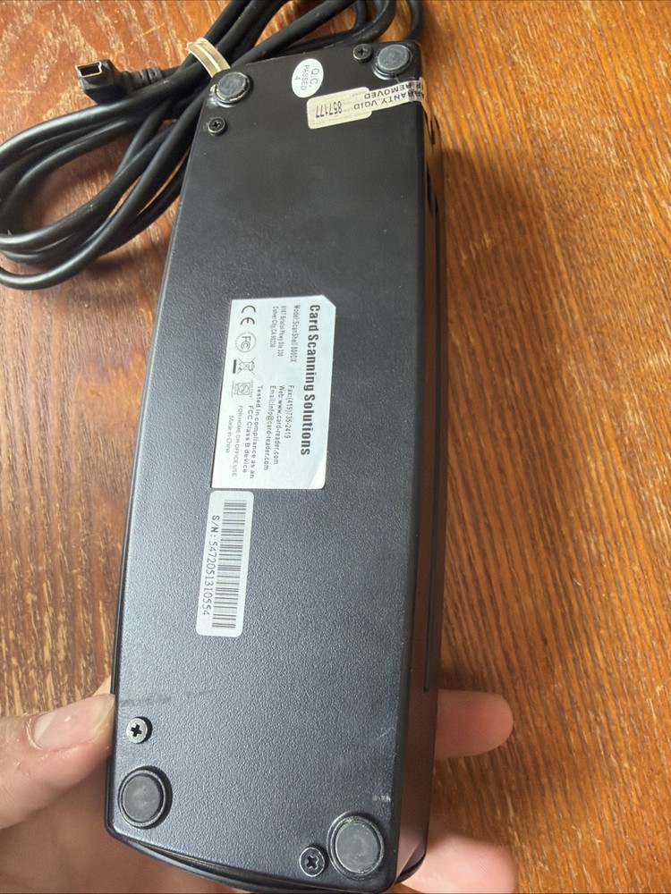 Raptor Card Scanning Solutions - Scan Shell 800DX - ID Card Scanner
