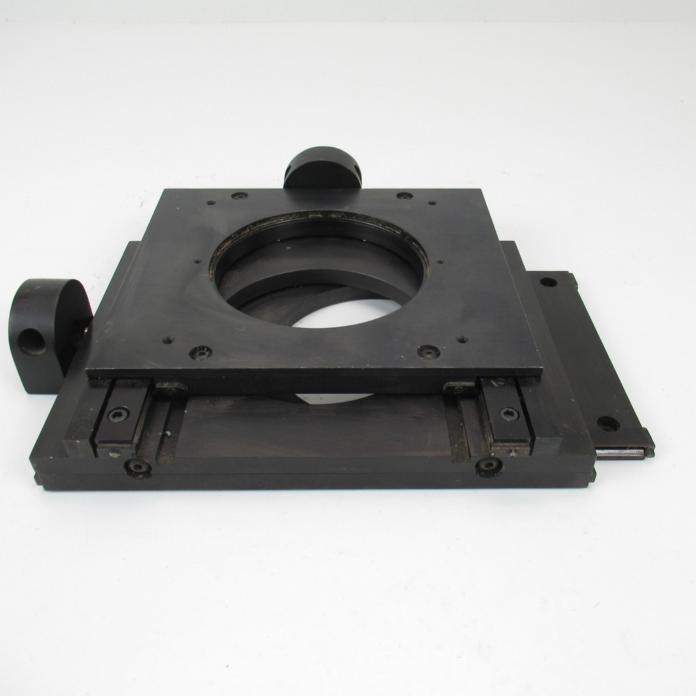 6" x 7" XY MOVEMEMNT MICROMETER STAGE (NO MICROMETERS)