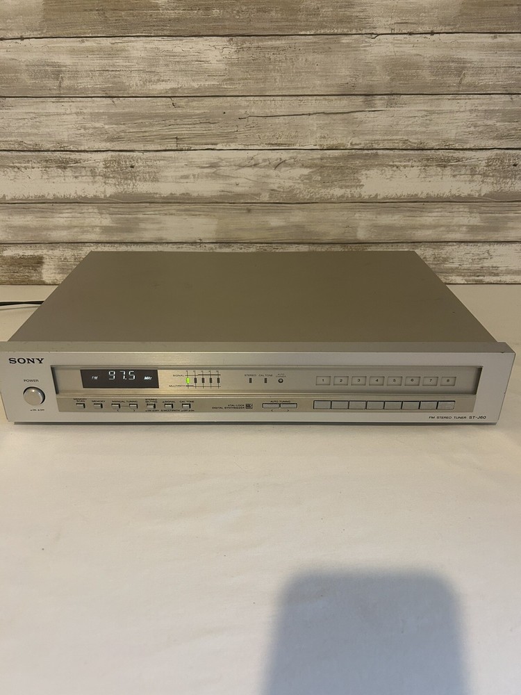 Sony Fm Stereo Tuner St-j60