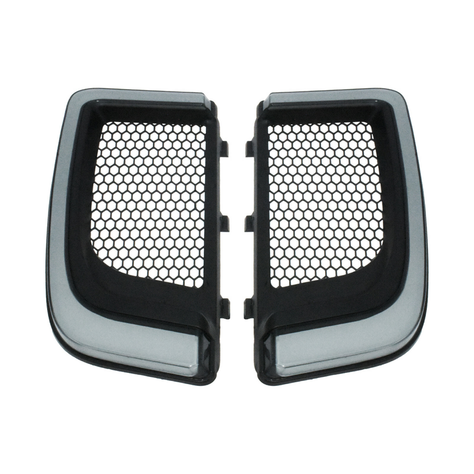Fairing Lower Grills LED Turn Signal Lights Fit For Harley Touring Street Glide