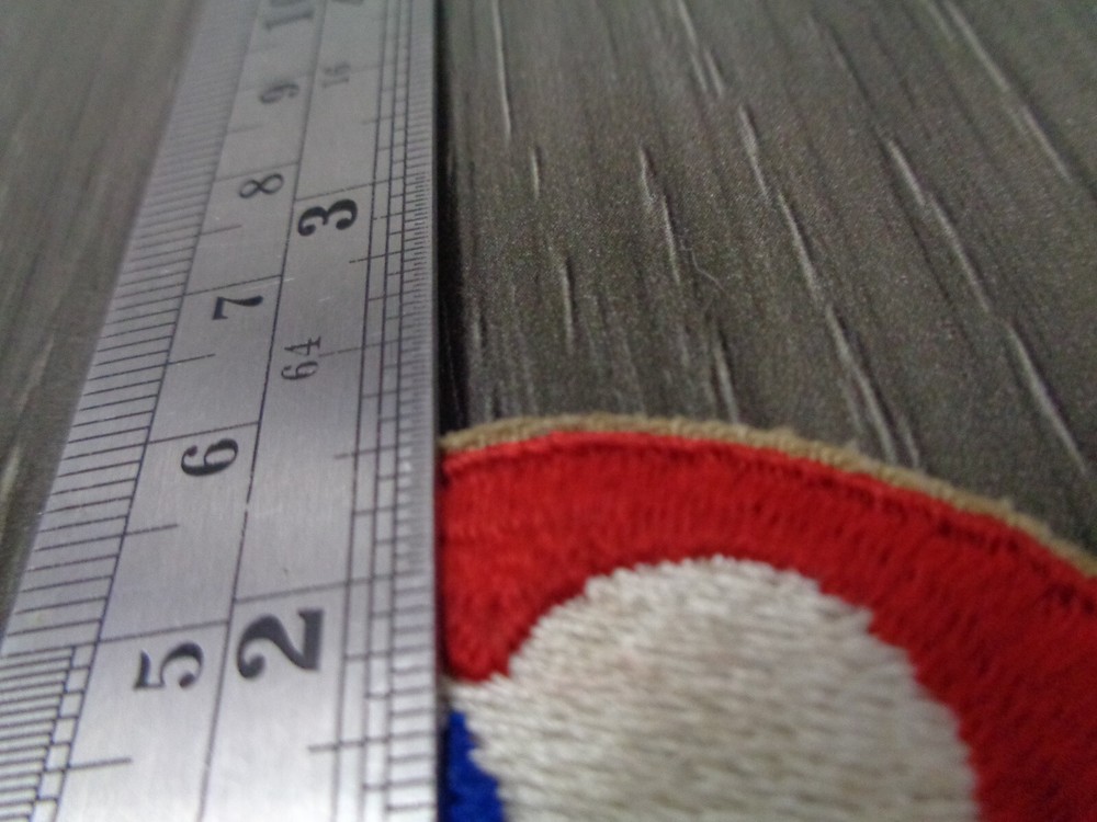 Original WW2 Service Forces Patch WWll US Army Cut Edge SNOW BACK