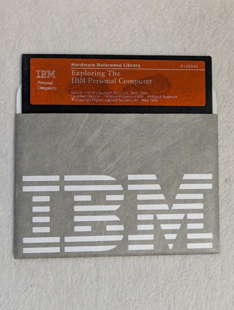 Exploring the IBM Personal Computer 5.25" Floppy Disk 6138946