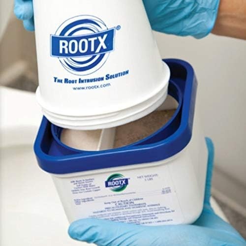 2LB. JAR with /APPLICATOR Foaming Root Control for Sewer Lines and Septic Sys...