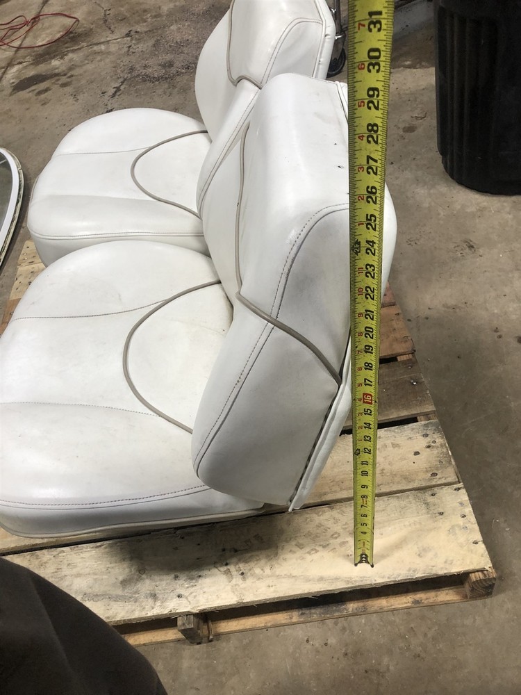 boat captains chairs seats white