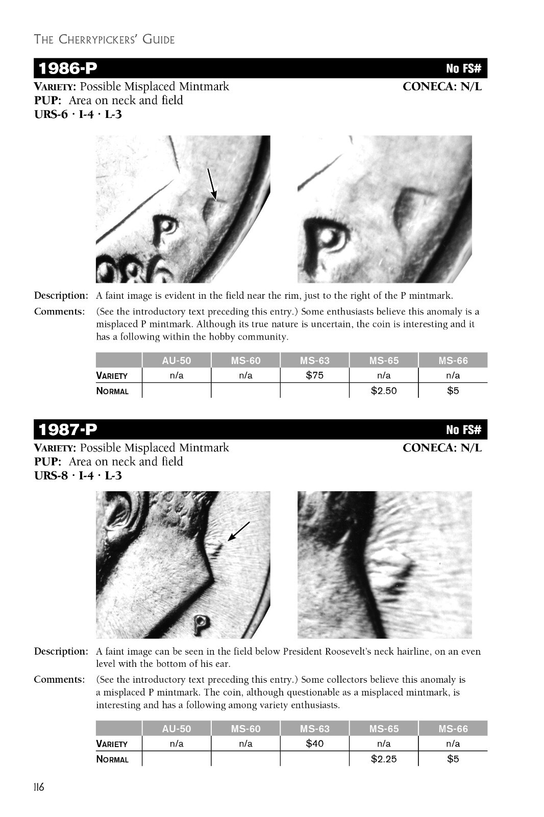Cherrypickers Guide to Rare Die Varieties of US Coins Vol.2, 6th Ed - Whitman