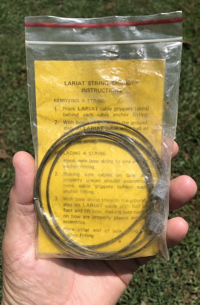 *LARIAT STRING CHANGER* Tool for Jennings Compound Bows NOS Unused in Pack