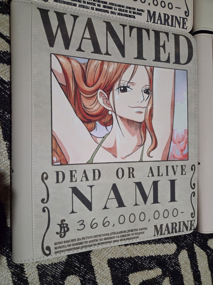 Nami One Piece Binder Top Loader Binder