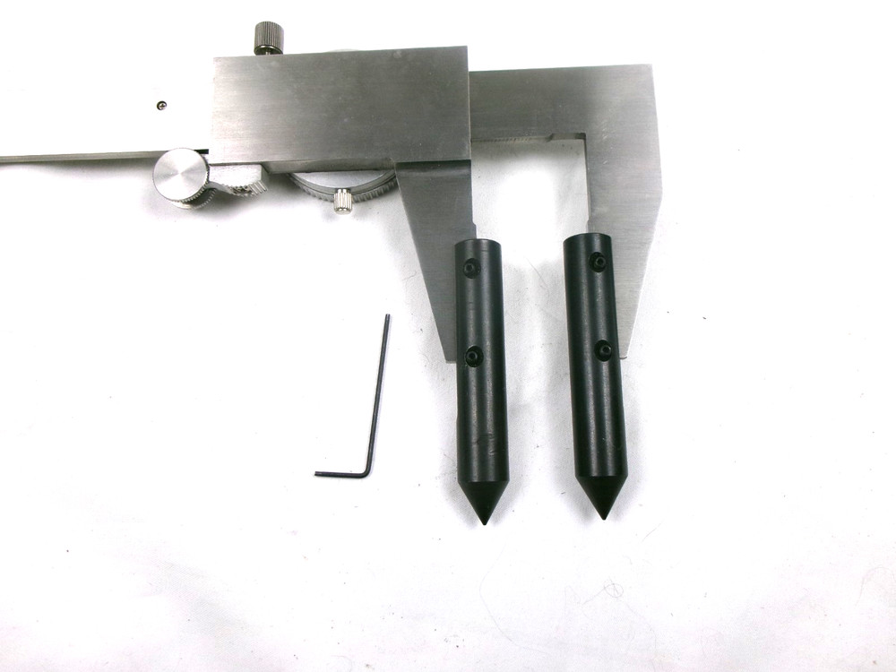 12" DIAL CALIPER SET WITH BEAM TRAMMEL POINTS - IOB