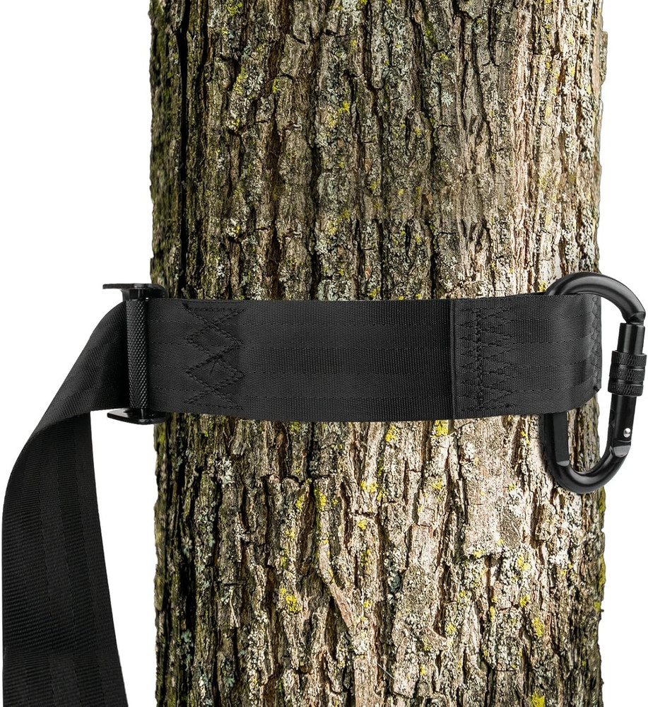 Quick-Connect Tree Strap for Hunting Safety Harness – Adjustable Tree Stand Stra