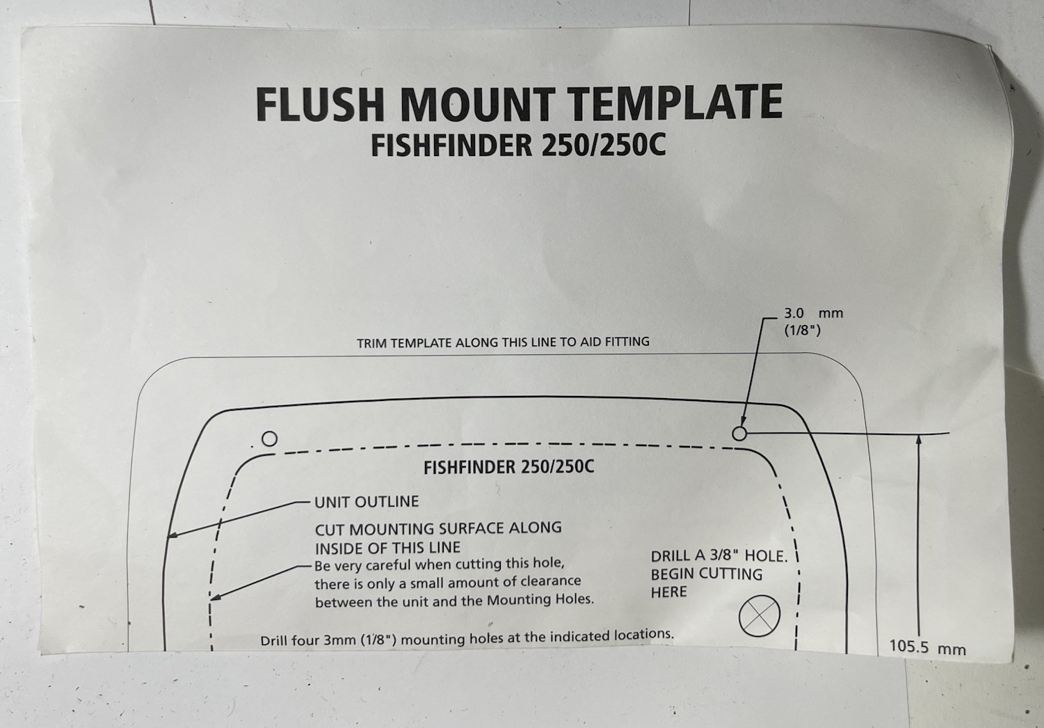 GARMIN Fishfinder 250 Sonar Sounder FishFinder W/ Transducer Speed Sensor Bundle