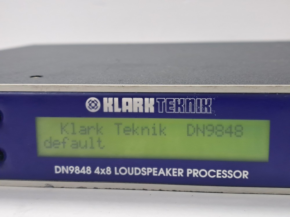 Klark Teknik DN9848 4x8 Loudspeaker Processor