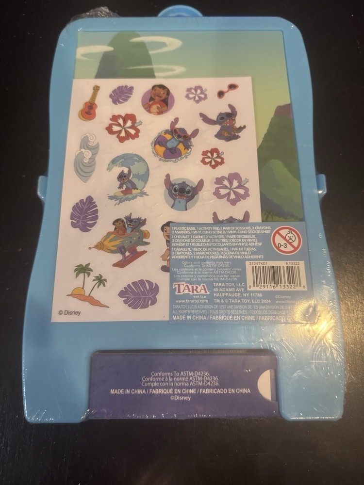 Disney STITCH Mini Activity Art Easel SET