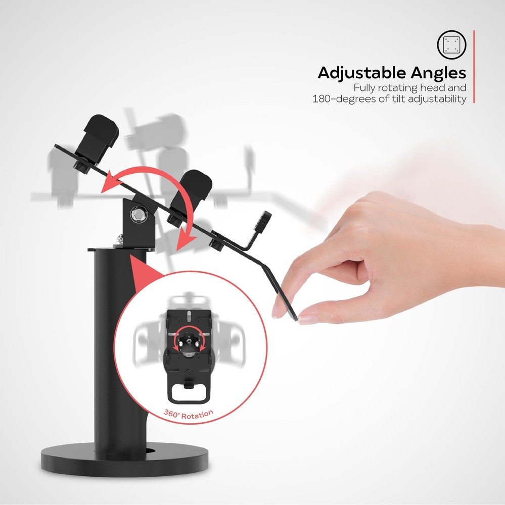 CTA Digital Universal Credit Card Reader Stand - Reader Terminal Stand for Verif