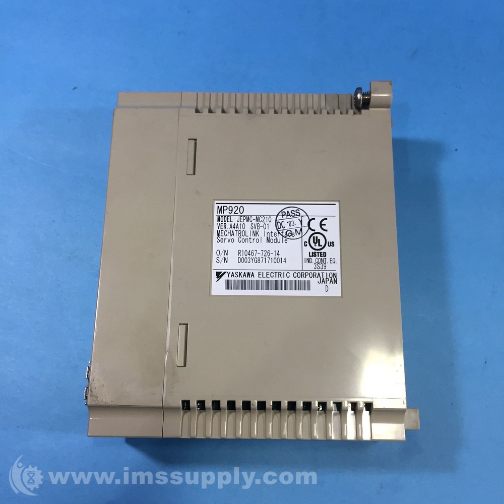 Yaskawa JEPMC-MC210 Servo Control Module USIP