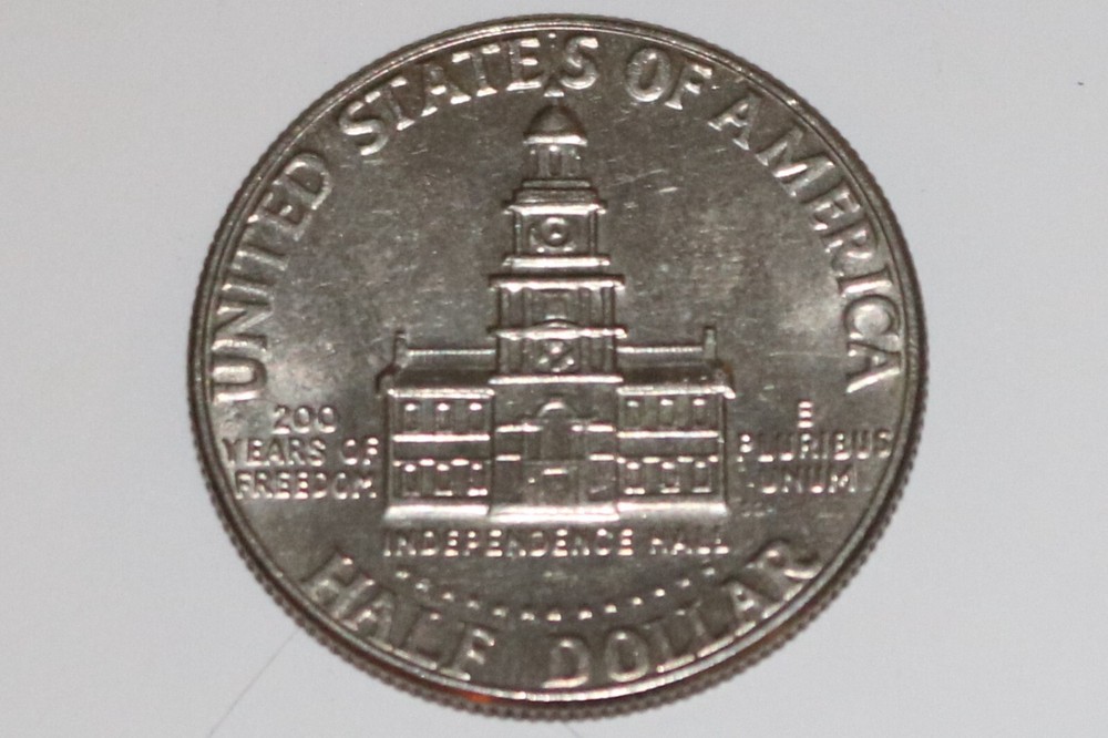 1976 Kennedy Bicentennial Half Dollar (D)