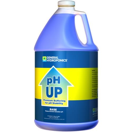 General Hydroponics pH Up Liquid, 1 Gallon