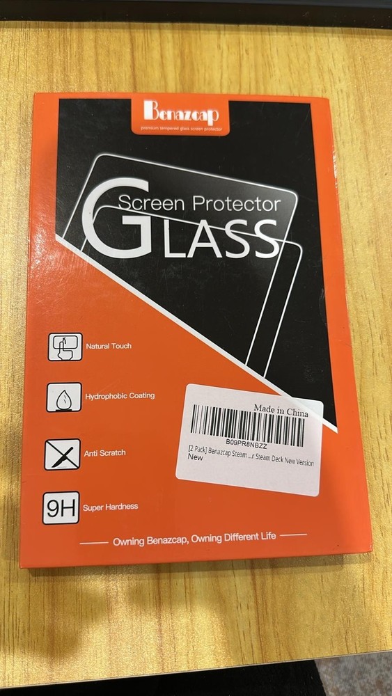 BENAZCAP [2 Pack] Steam Deck Screen Protector 7" 2021, 9H Tempered Glass