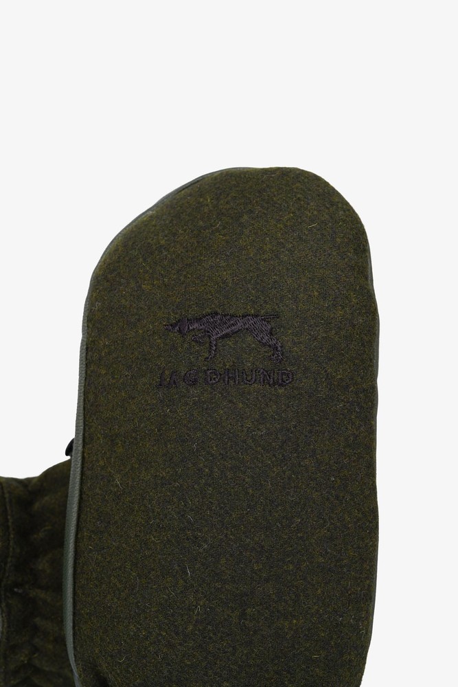 Jagdhund Fleece Gloves GIMPLING - Loden