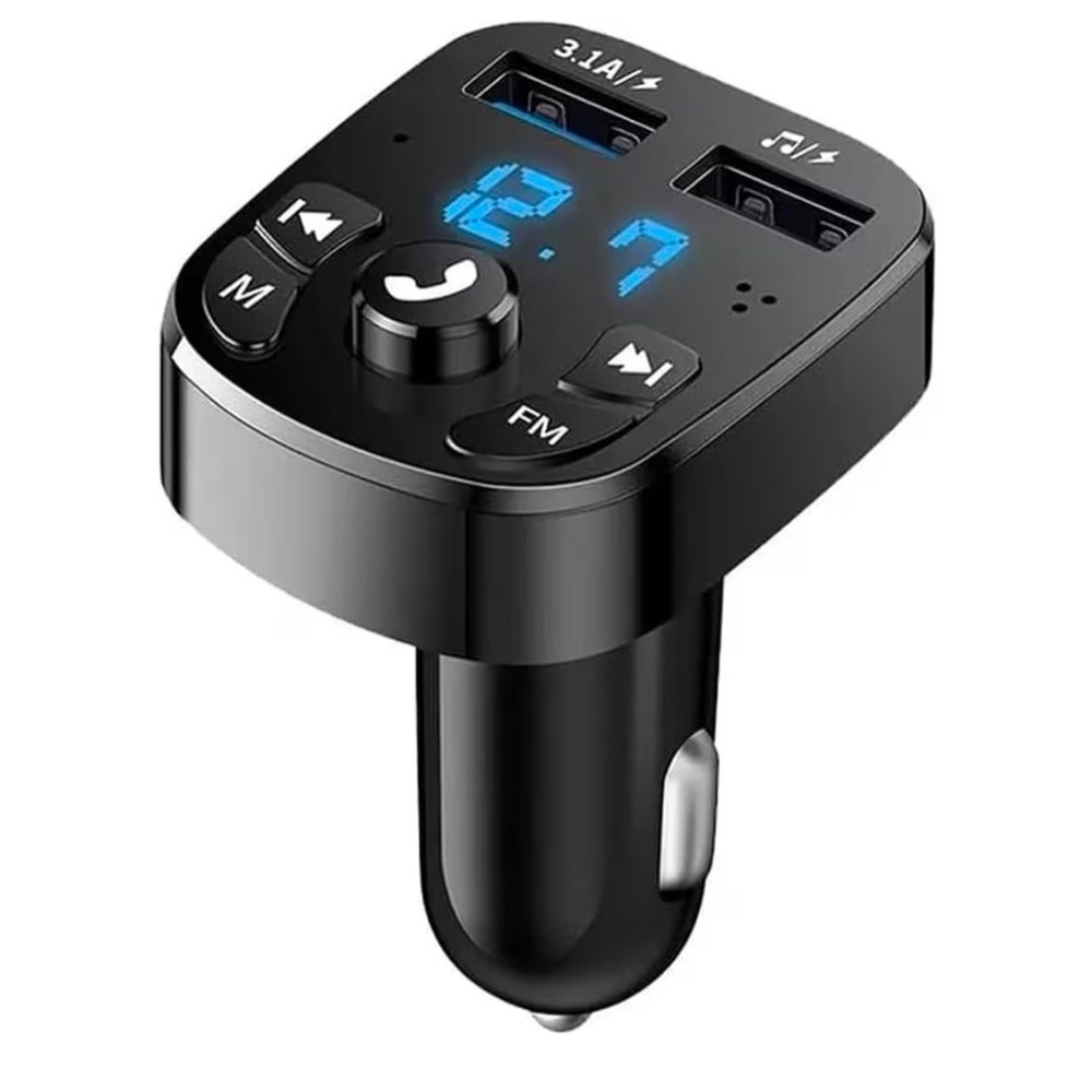 FM Bluetooth Transmitter for Car, Wireless, Car Kit MP3 Player