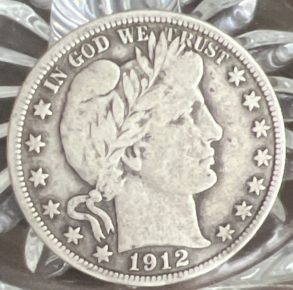 1912 Barber Half Dollar F++🪙