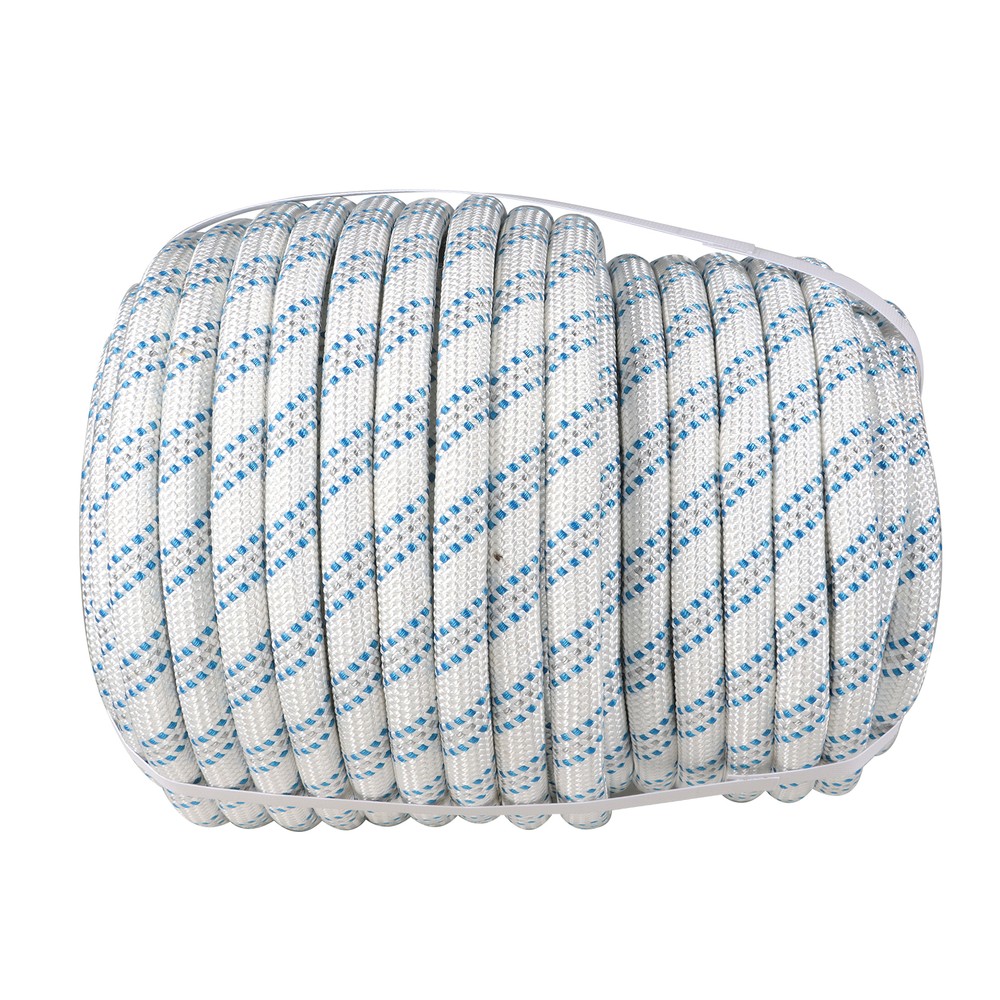 Double Braid Polyester Rope Arborist Bull Rope Pulling Rigging Line 3/4"x150'