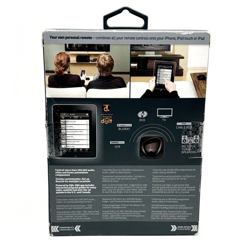 Beacon Universal Remote Control for iPod Touch iPhone and iPad by GRIFFIN