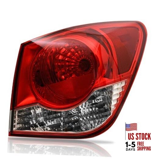 Tail Light Assembly Compatible with 2011-2015 Chevy Cruze Tail Passenger Side
