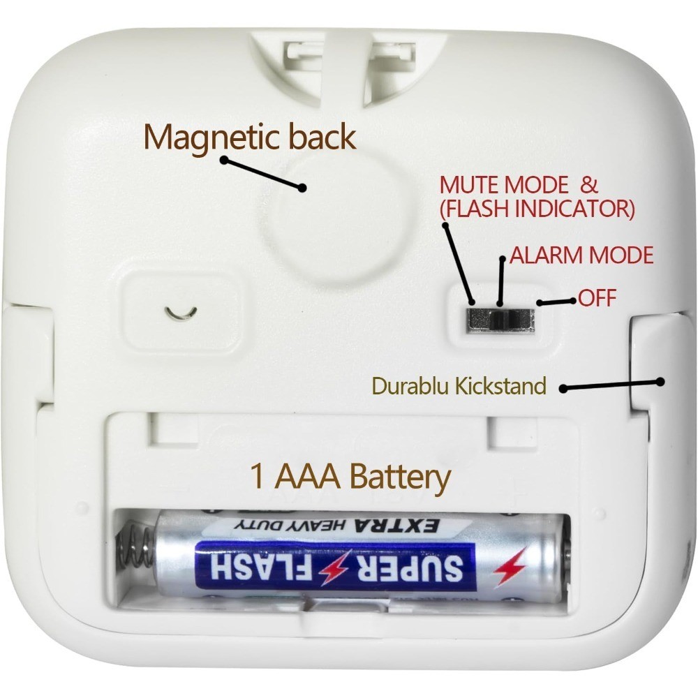 Digital Kitchen Timer Magnetic Easy to Use Countdown Timer Black