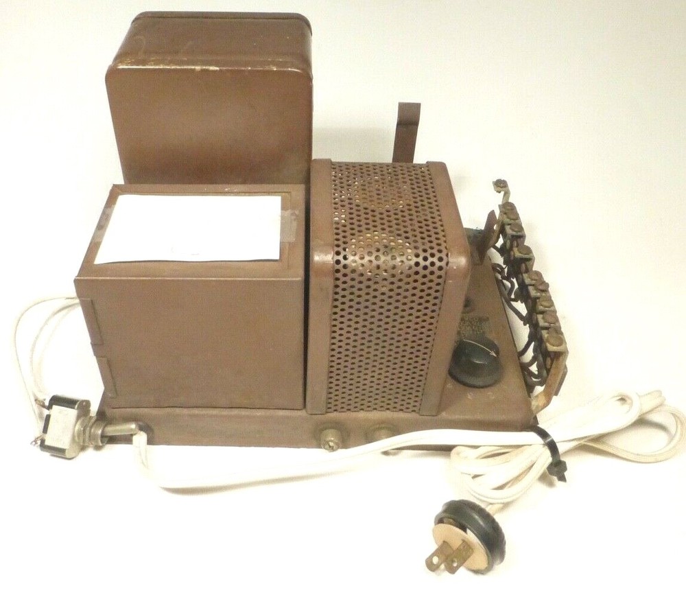 RCA RADIOLA:  TESTED / WORKING .28 amp  DC POWER SUPPLY w/ schematic