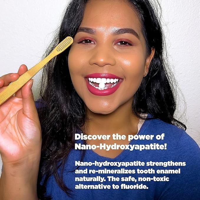 Chomp Nano Hydroxyapatite Peppermint Toothpaste 60 Tablet Refill