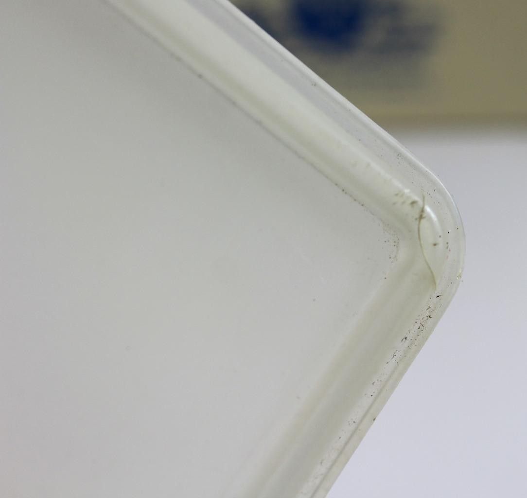 Vintage Deters Dairy Ice Cream Plastic Container ~ Quincy, IL ~ Eagle USA Made